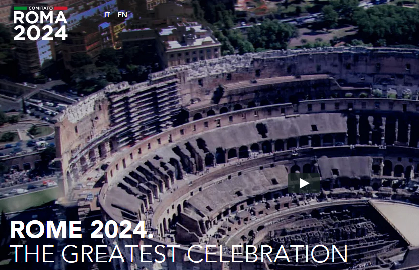 Rome Have Unveiled A New Bid Website Showcasing Iconic Elements Of The Host City 